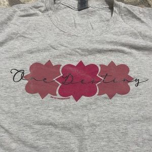 One Destiny Phi Mu Foundation Tee